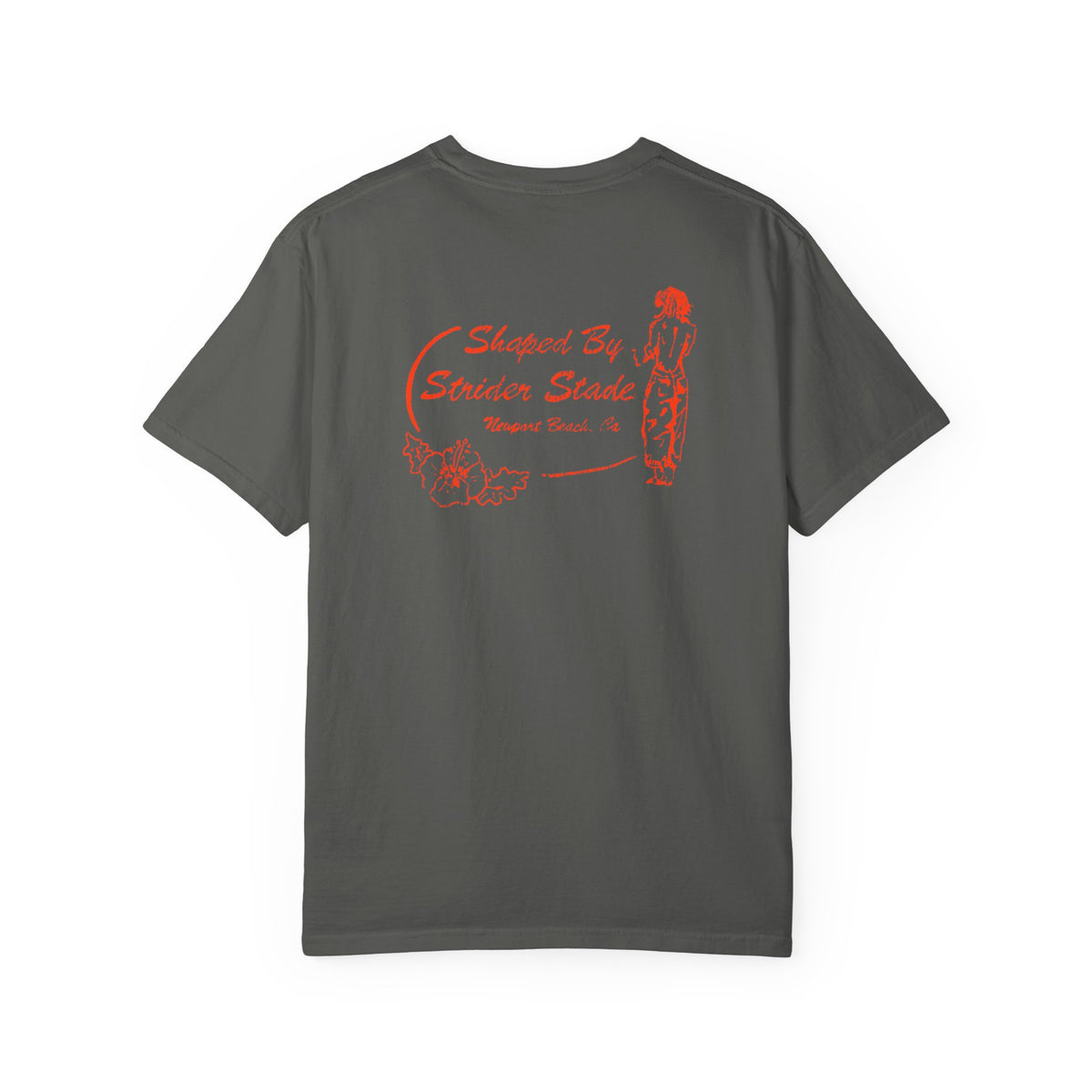 Shaped By Strider Stade Icon Logo-Tee