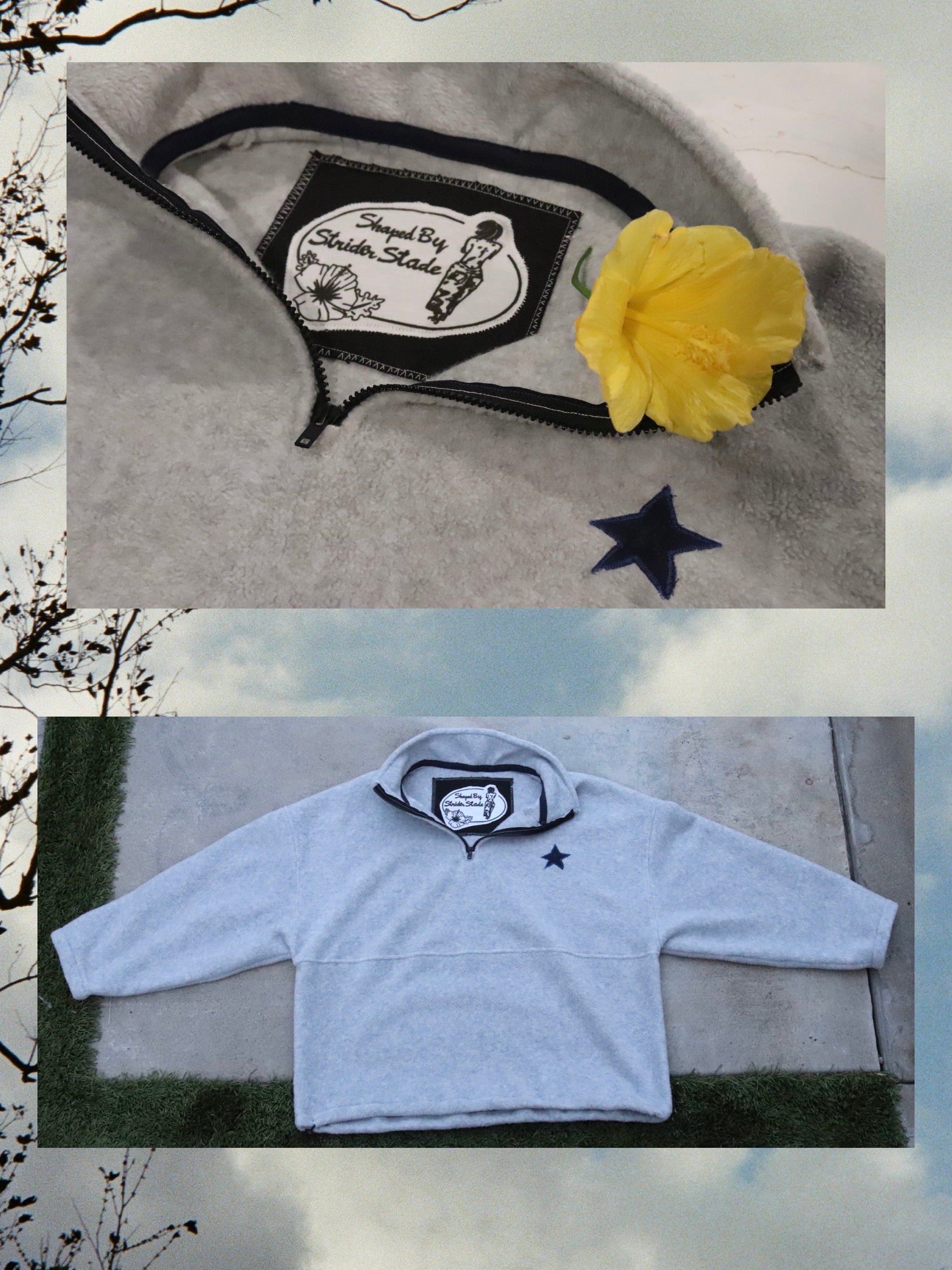 Star Sweater-Gray