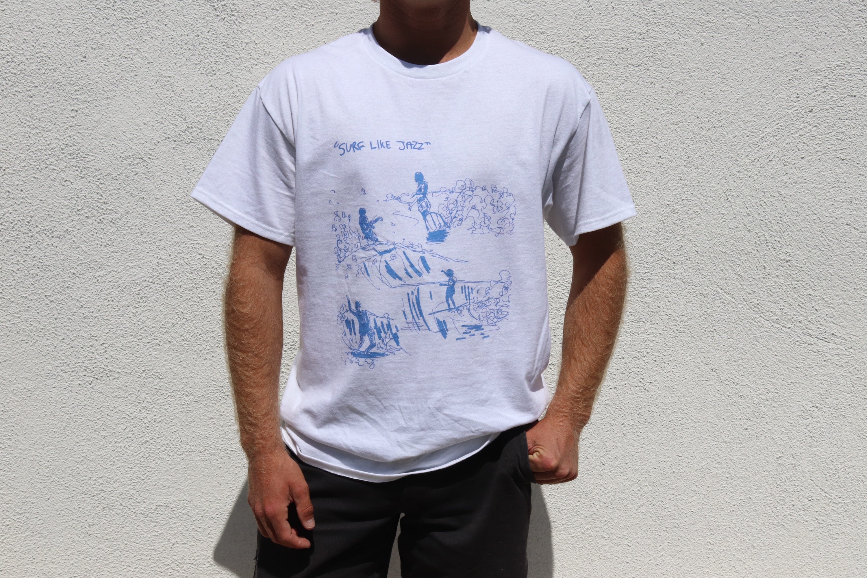 "Surf Like Jazz" Tee