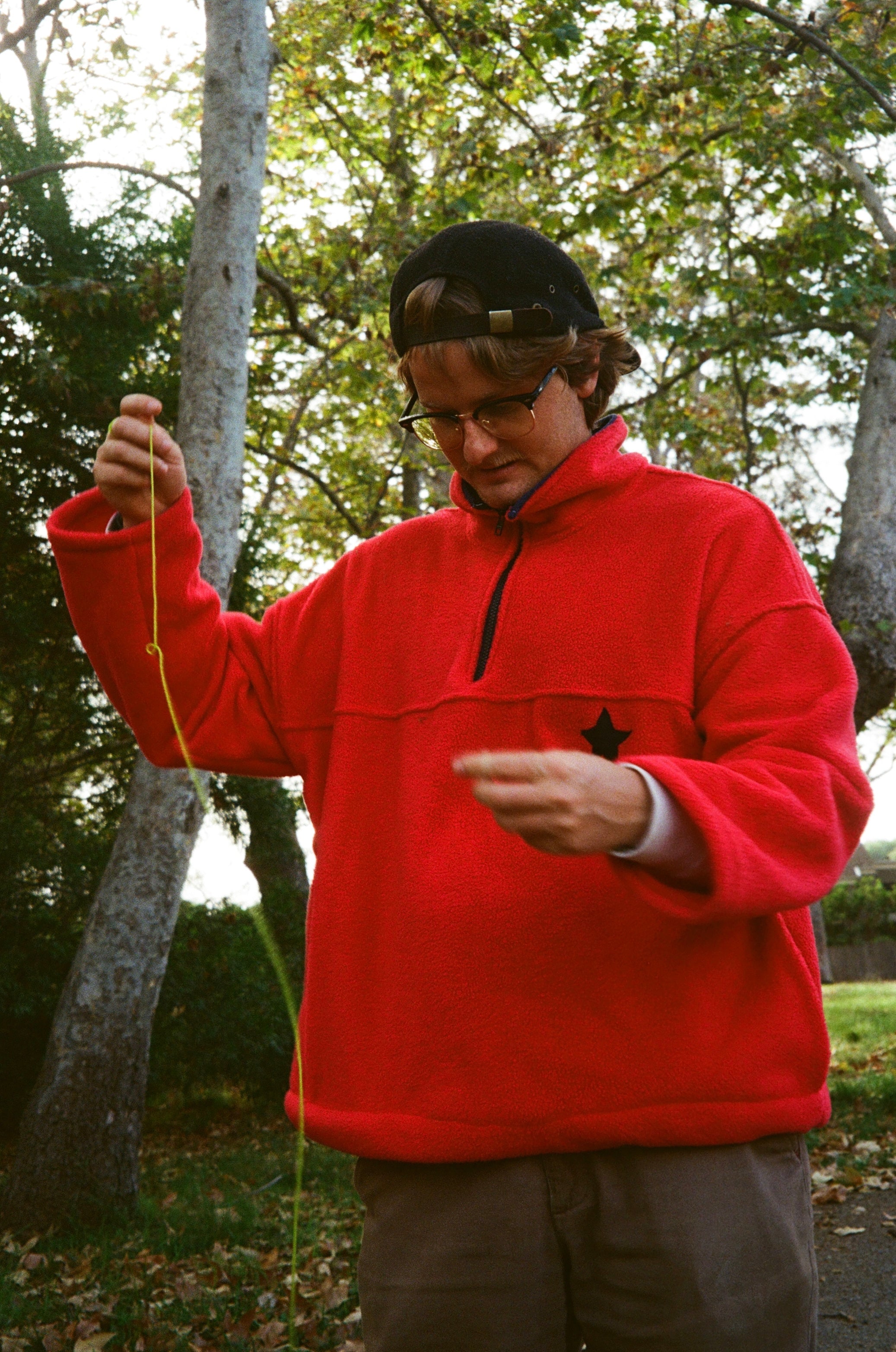 Classic STAR Sweater-Red