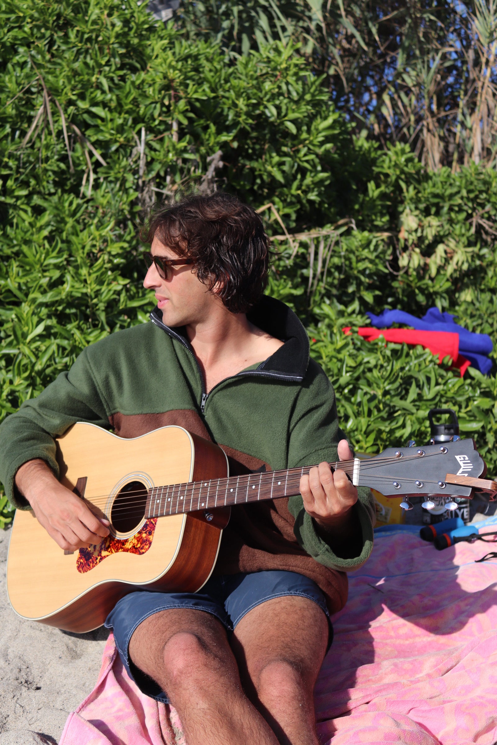 Classic STAR Sweater-Green/Brown