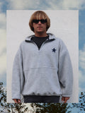 Star Sweater-Gray